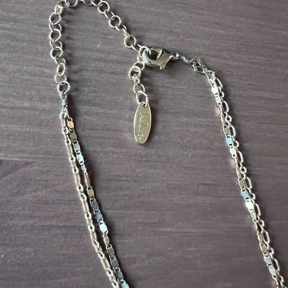 Lulu's Jewelry Lulus Gold Tone Layered Tiered Necklace Braided Shiny Dainty Poshmark